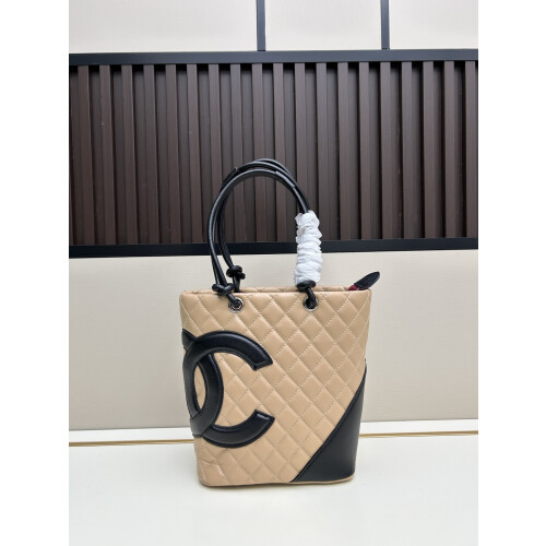 Chanel Cambon Small Tote Black/White
