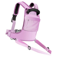 Oxford Fabric Adjustable Ski Safety Harness Backpack Strap-Pink