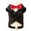 Bowtie Suit for Small Dog Sweatshirt Thick Coat-Black M. 1
