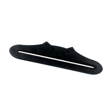 3D Printed Cats Shape Plastic Bag Pouch Squeezer-Black
