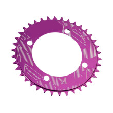 Bicycles 104BCD Crank Narrow Wide Chainring-Purple 34T