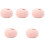 5Roll Colored Soft Acrylic Yarn 109.36Yard Each for-Rice flour 1