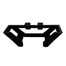 Wall Mount Racket Holder for Efficient Space Saving-black