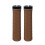 2Pcs Bicycles Handlebars End Grip Antislip Handle-dark brown 1