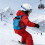 Oxford Fabric Adjustable Ski Safety Harness Backpack Strap-blue 4