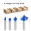 Professional Woodworking Router Bit Set 1/4inch Shank for 2