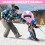 Oxford Fabric Adjustable Ski Safety Harness Backpack Strap-Pink 5