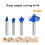 Professional Woodworking Router Bit Set 1/4inch Shank for 7