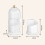 Secure Anti Slip Toothbrush Holder- custard color 3