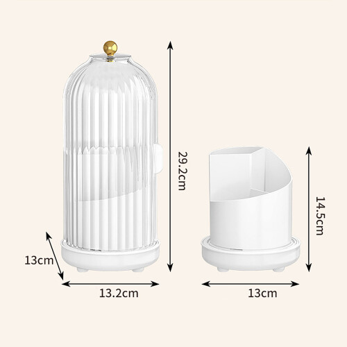 Secure Anti Slip Toothbrush Holder- custard color 2