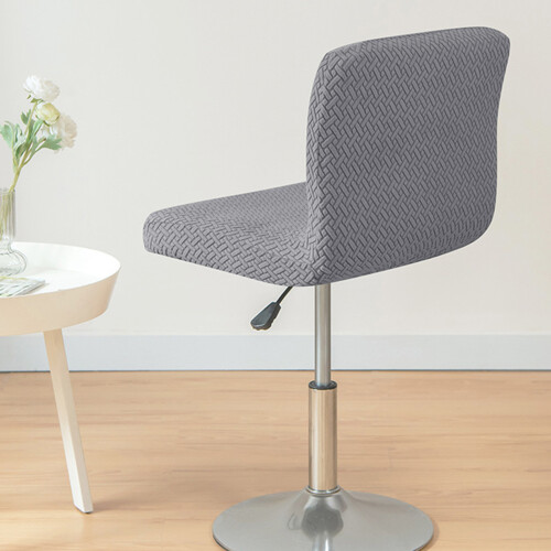 Elastic Bar Stool Cover Polyester Spandex Materials-Wine red 1