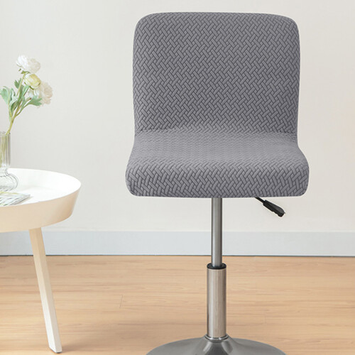 Elastic Bar Stool Cover Polyester Spandex Materials-Wine red 2