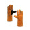 (yellow) Anti-biting Cat-scratching Training Dog Training Thickened Gloves 36cm 1