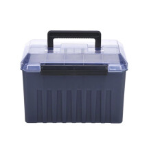 (Style D) Portable Wood Shrimp Lure Baits Box Waterproofs Fishing Lure Organizers Light Weights Fishing Tackle Box Easy to Carry