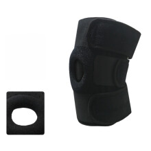 Sports knee brace, silicone anti-slip running knee brace, outdoor cycling knee brace, badminton spring support sports knee brace.