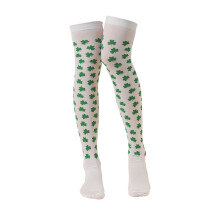 Grønne Trefoil Knæhøje Strømper St. Patricks Day