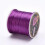 Nylon Rattail Satengsnor 2mm – 23m Rull Lilla 2