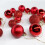 Christmas Ornament Balls Set Red 50 Pieces 3