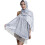 Damesjal i brodert polyester, 190 x 70 cm 1