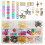 Braid Hair Charms Multicolor 116 pcs 1