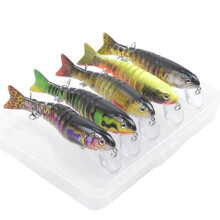 Fishing Lures Spinners Baits Spoon Set Trout Bass Salmon Pike 4.3" Multi Jointed Swimbaits Slow Hard Lure Fishing Baits