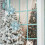 Glitter Magnolia Artificial Flower, Blue, 22x20cm 4
