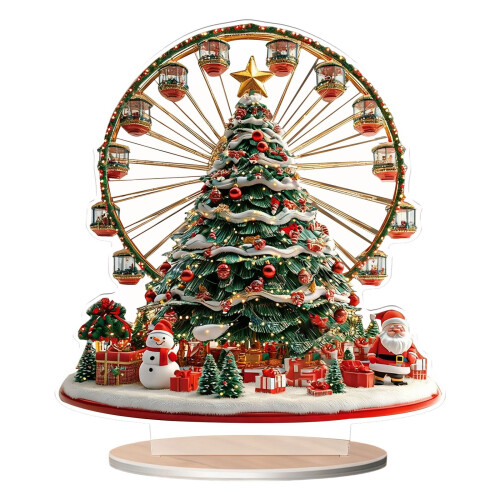 Ornamente acrilice pentru brad de Crăciun 17–18,7 cm 1