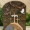 Wooden Easter Resurrection Ornament with Cross and Empty 3