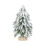 Mini Bottle Brush Christmas Tree with Wooden Base 2