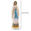 Maria Statue Easter Ornament 1 Piece Religious Figurine 3