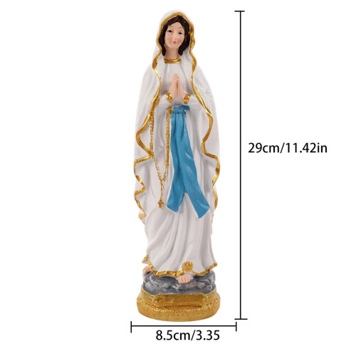 Maria Statue Easter Ornament 1 Piece Religious Figurine 2