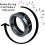 mechanical fidget spinner ring, stainless steel gear fidget spinner ring, mechanical decompression ring. (Size 9) 2