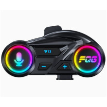 HK&HankeY13 – Bluetooth 6.0 Motorradhelm-Kopfhörer ~ Duale Verbindung, Geräuschunterdrückung, 20 Stunden Akkulaufzeit, Sprachassistent