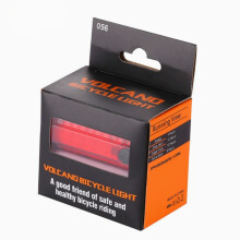Wiederaufladbares Fahrradrücklicht, gut sichtbares rotes LED-Rücklicht, 4 Blinkmodi, wasserdichtes Sicherheitslicht.