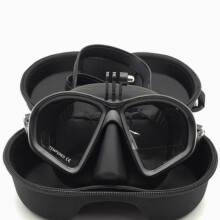 Professionelle Nass-Freitauchmaske mit geringem Volumen – Auslaufsicher, gehärtetes Glas, Freitauchmaske – Tauchen, Freitauchen, Spee