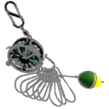Fishing Stringer Stainless Steel Fishing Lock Buckle with Reel Fish Locks Retractable Rope with Flo