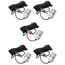 5X 12V 15W Fishing Light 108Pcs 2835 LED Underwater Fishing Light Lures Fish Finder Lamp Attracts Prawns Squid Krill