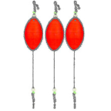 3pack Fishing Bobbers Popping Cork Float for Redfish Speckled Trout Sheepshead Flounder Freshwater