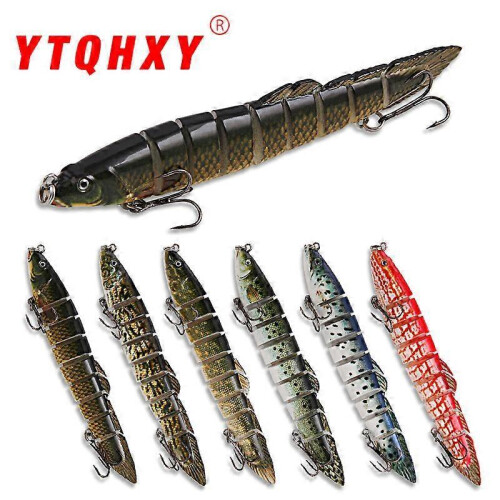 (Fish pattern) Simulation Loach Lures, Multi - segment Design, 10g/21.5g, Sea Fishing Lures 1