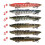 (Fish pattern) Simulation Loach Lures, Multi - segment Design, 10g/21.5g, Sea Fishing Lures 3