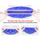 Electric Car Polisher Buffer Sander Polishing Machine 5"inch Buffing Sponge Kit 8