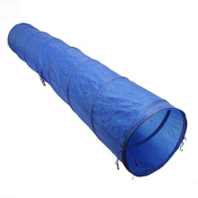 hard Dog Agility Tunnel Foldable Sturdy Skills Exercise Cat Pet Training Tunnel with Carry Bag for Outdoor intelligence