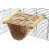Double Bunkbed Hammock Sleep Bed Cage Play Platform with Warm Fleece for Hamster 2025 1