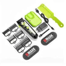 (Ng-130 black) New Wmark Ng-130 Wireless Charging Professional Men's Barber Tool Type-c Interface With Base Electric Clipper