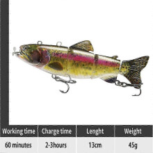 (387) Luretron Electric Fish - Luretron Fish, Propeller Smart Fishing Bait 2025