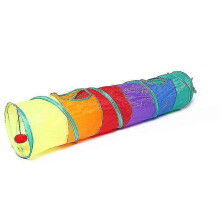 Agility Training Tunnel for Dogs 115*25cm (rainbow Colors)