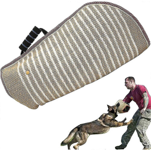 Arm Protection Dog Bite Sleeve Durable Jute Training Pit Bull German Shepherd