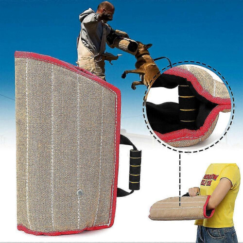 Interactive play durable jute training young arm protection safety pet dog bite sleeve with handle-MXBC
