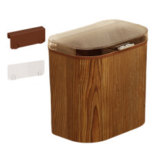 Door and Wall Mount Trash Bin for Bathroom Kitchen Spring-A L