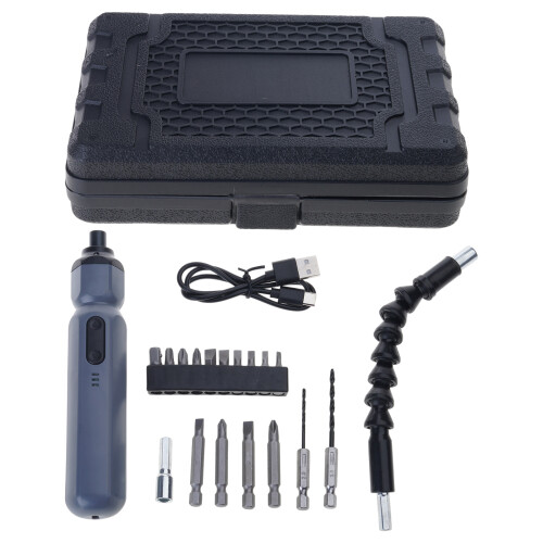 9.8V Cordless Electric Screwdriver with Drill Bit For Home-3